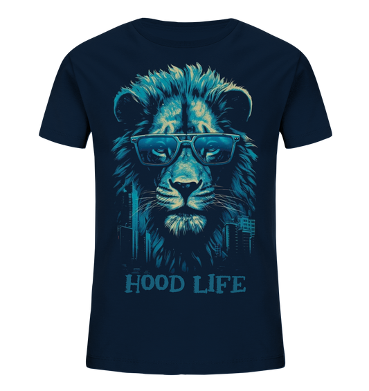 Hood Life Lion - Kinder Organic Shirt