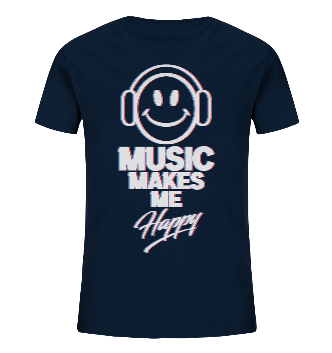 Music Makes Me Happy - Kinder Organic Shirt