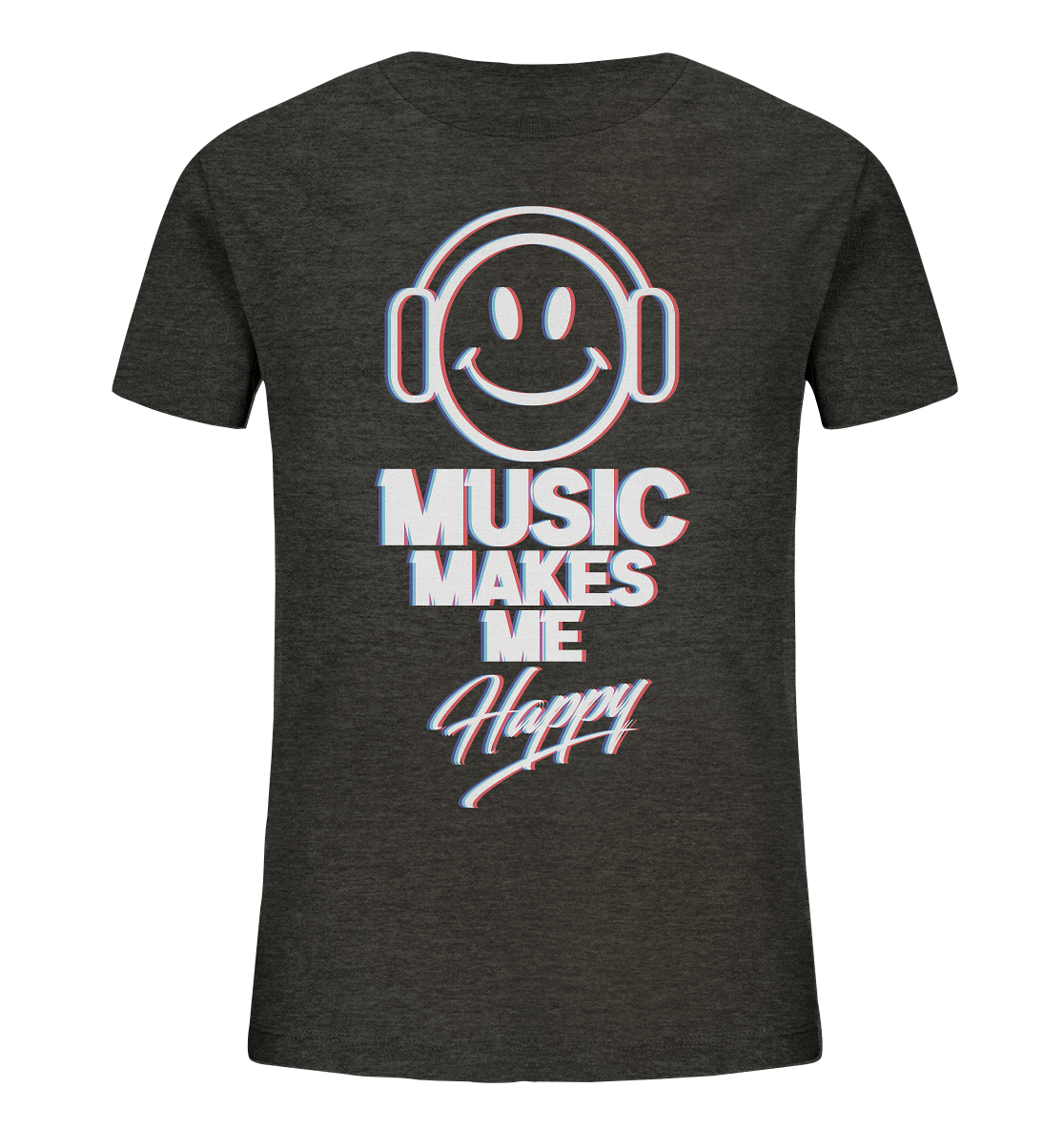 Music Makes Me Happy - Kinder Organic Shirt