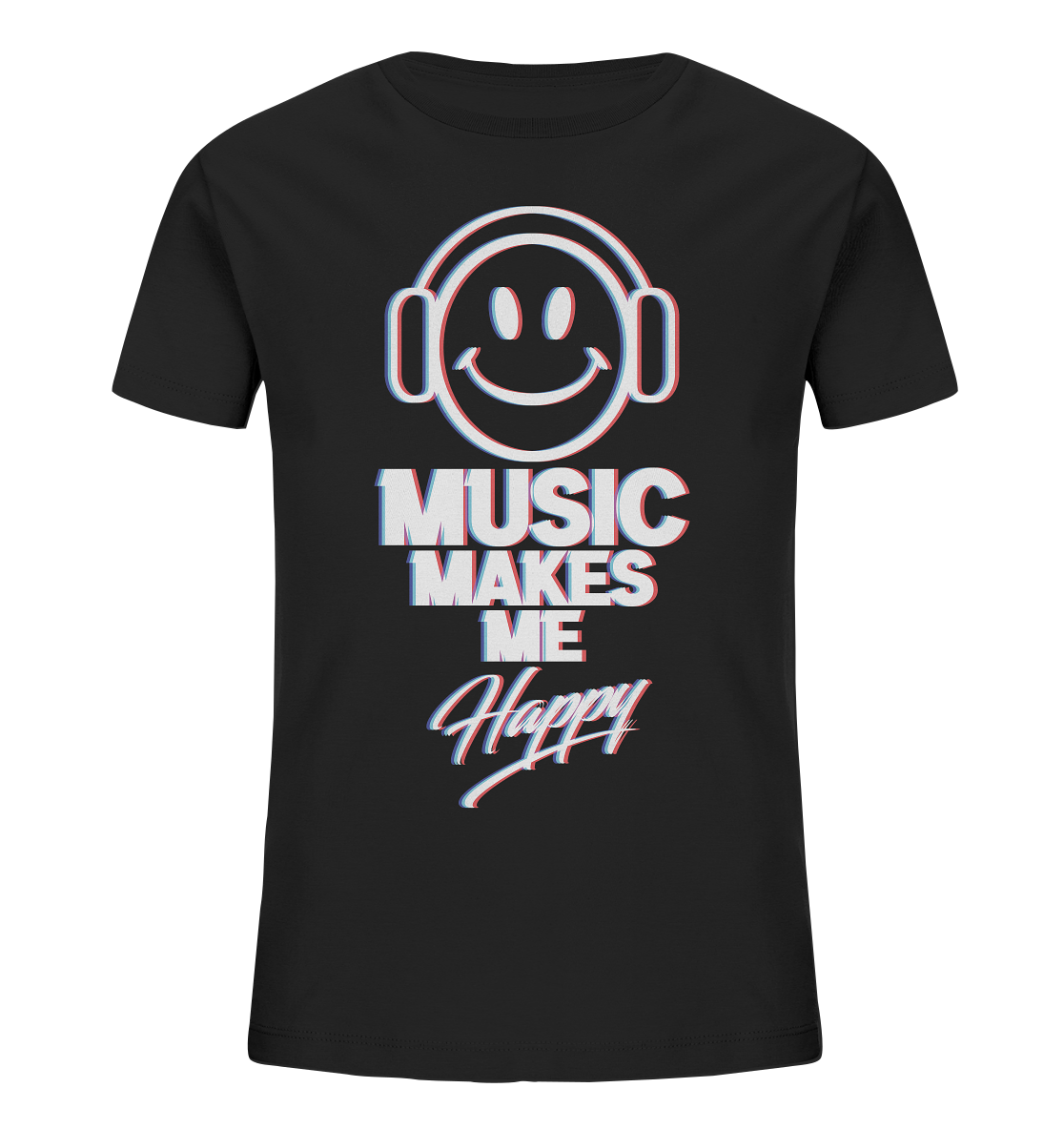 Music Makes Me Happy - Kinder Organic Shirt