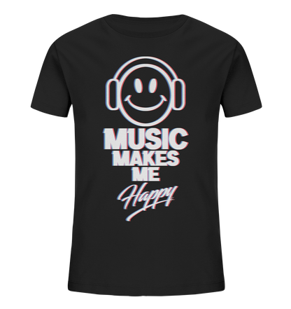 Music Makes Me Happy - Kinder Organic Shirt