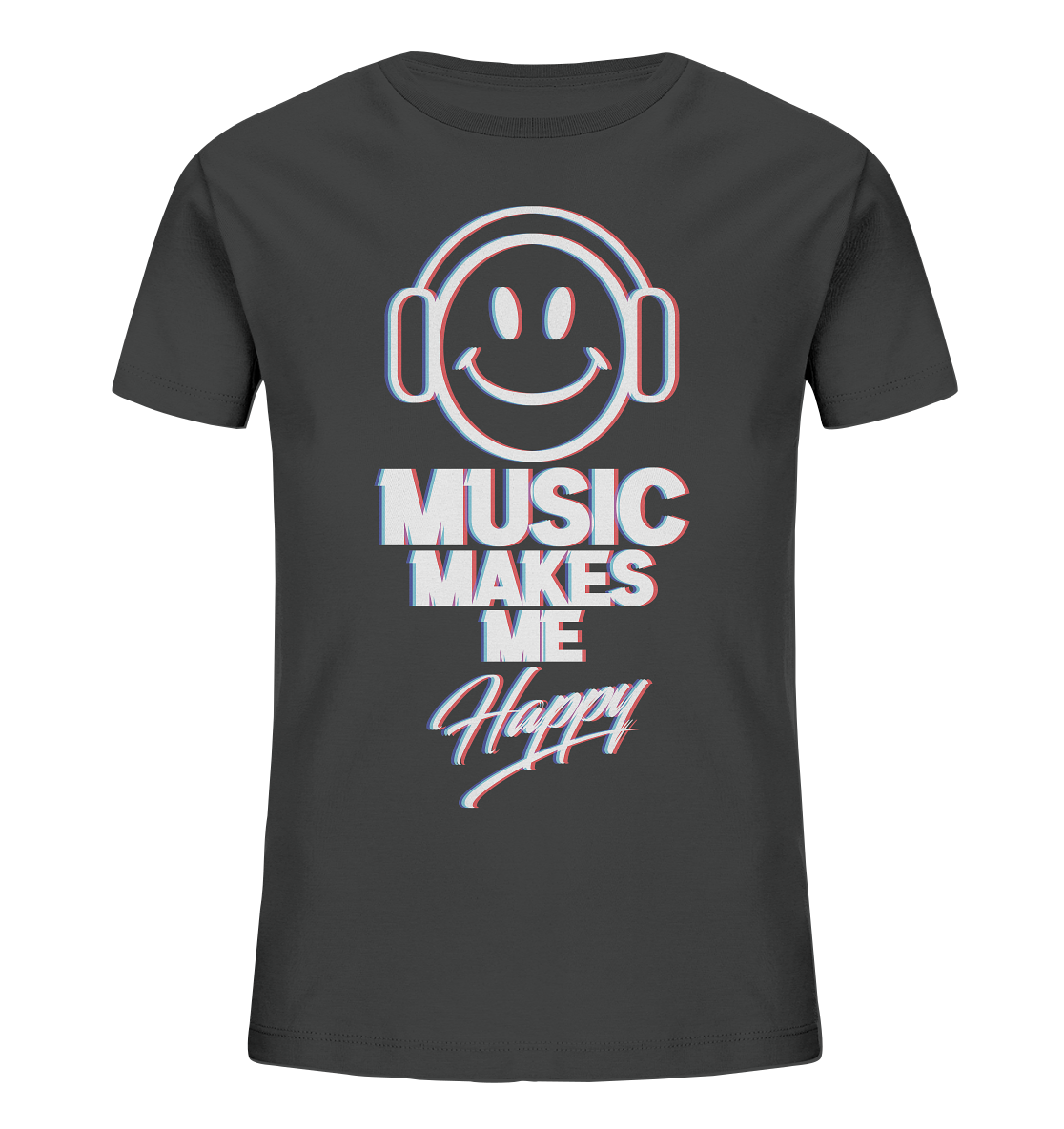 Music Makes Me Happy - Kinder Organic Shirt