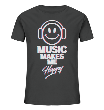 Music Makes Me Happy - Kinder Organic Shirt