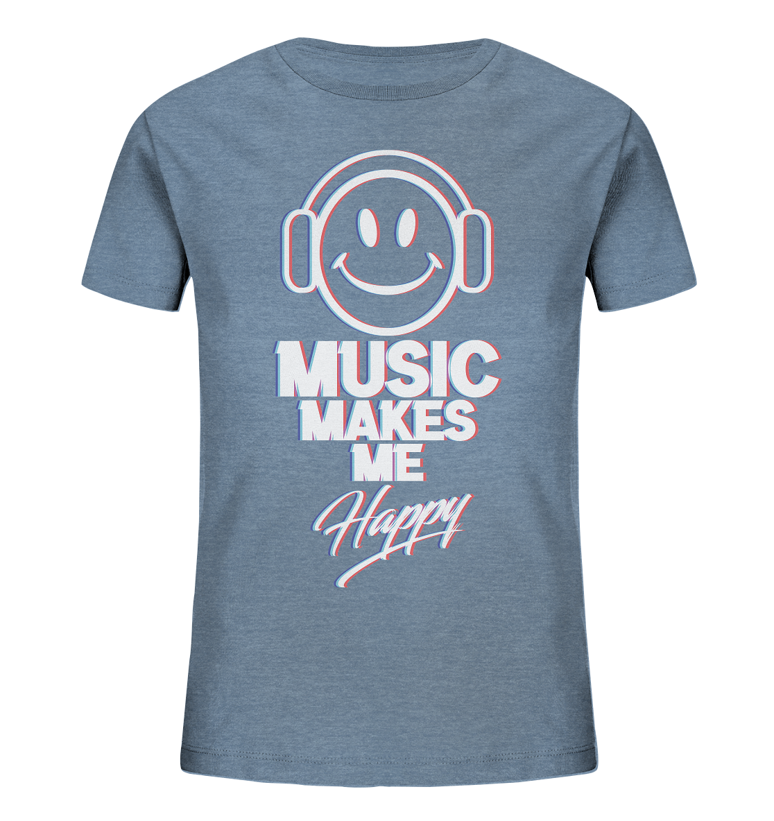 Music Makes Me Happy - Kinder Organic Shirt