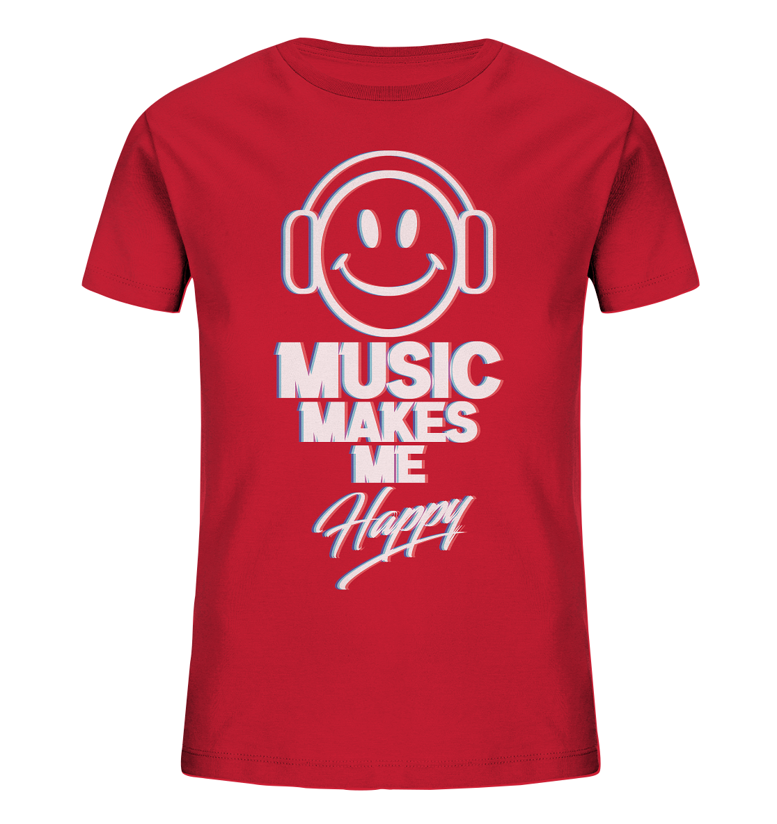 Music Makes Me Happy - Kinder Organic Shirt