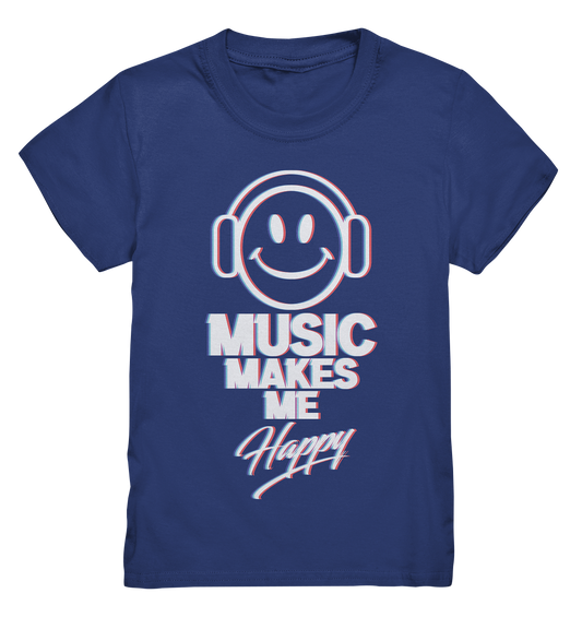 Music Makes Me Happy - Kinder Premium Shirt