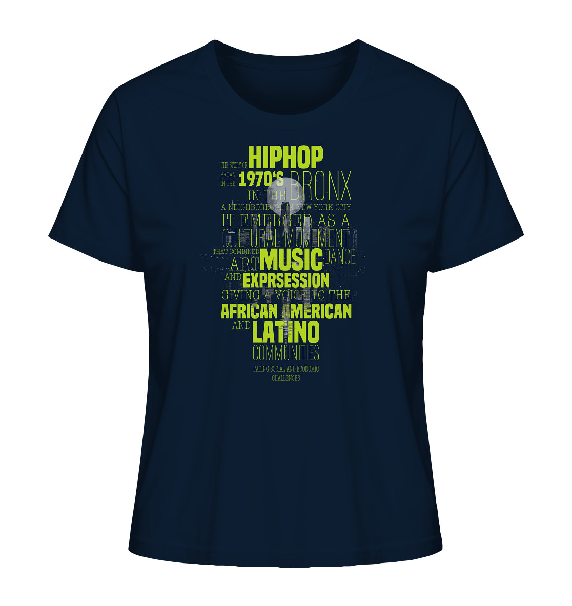 History Of HipHop - Damen Organic Shirt