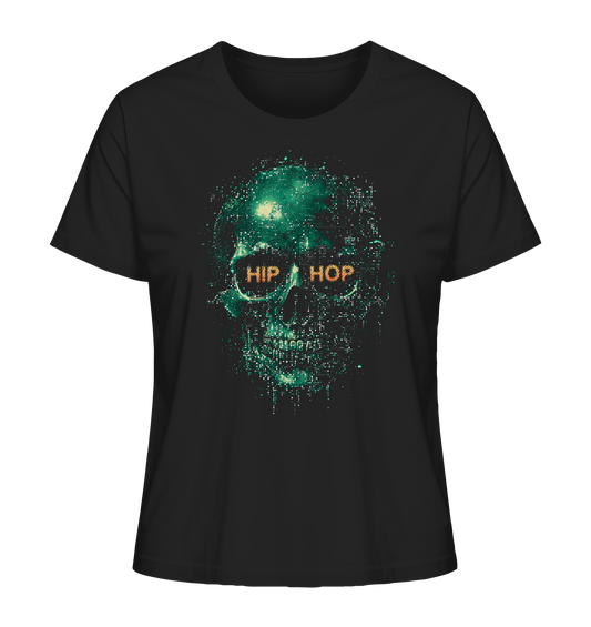 HipHop Skull - Damen Organic Shirt