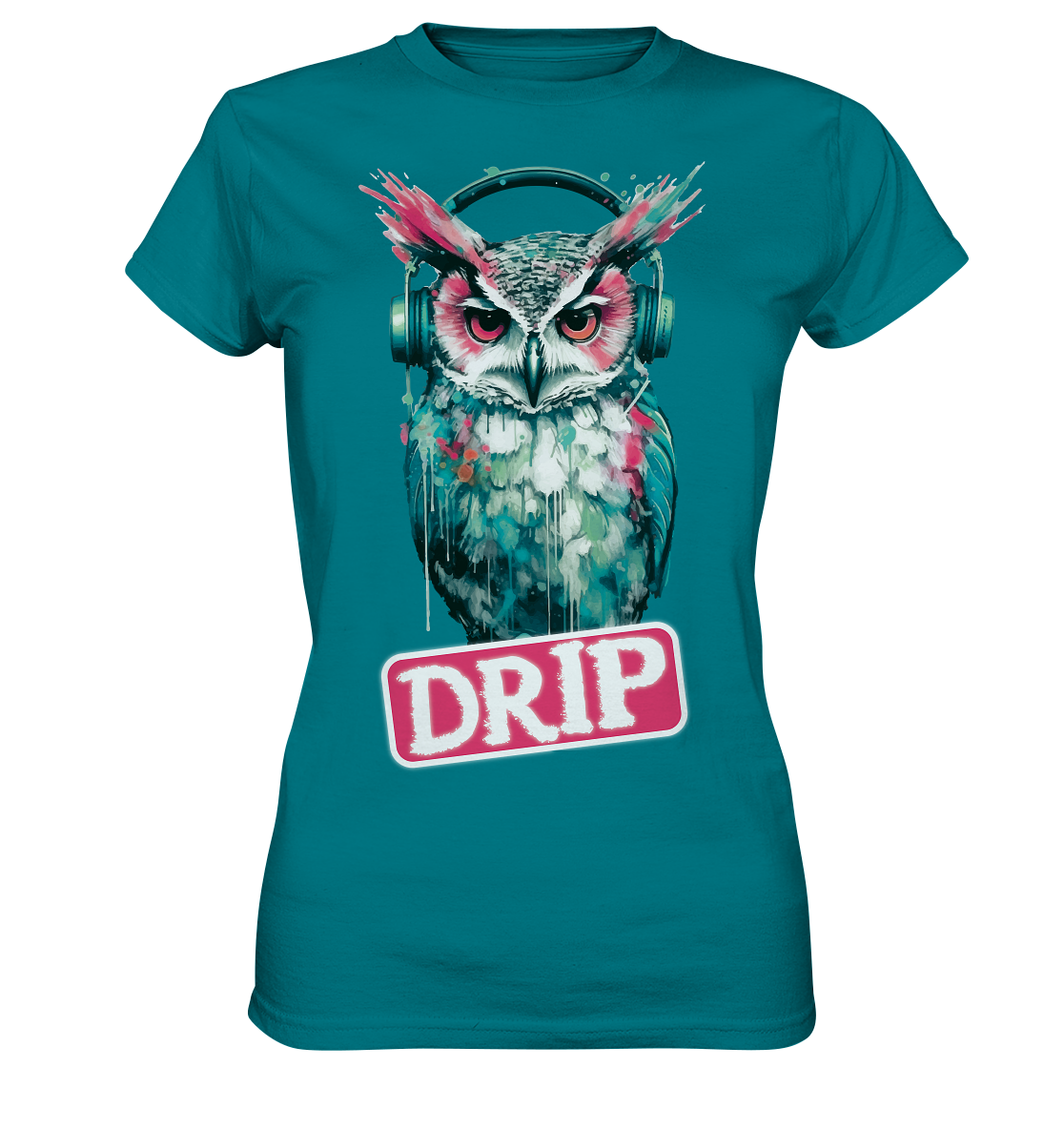 Drip Owl - Damen Premium Shirt