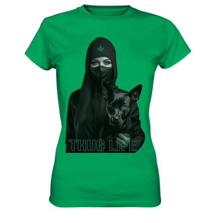 THUG LIFE LADY  - Damen Premium Shirt