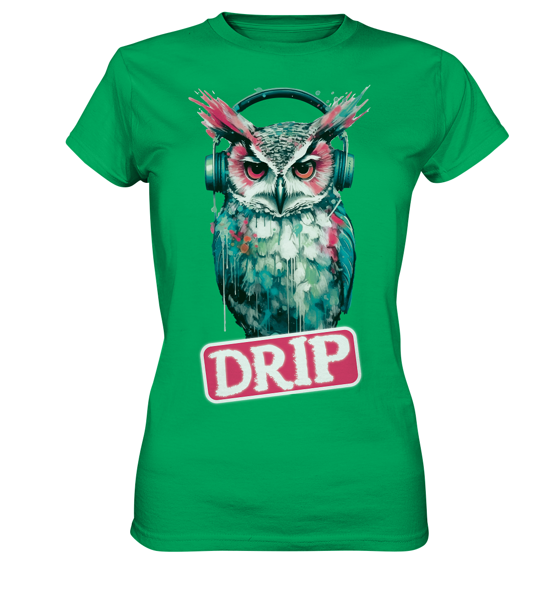 Drip Owl - Damen Premium Shirt