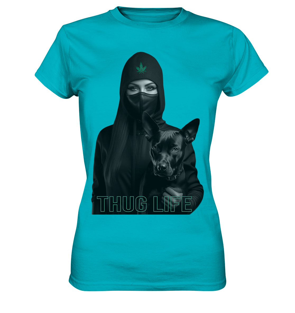 THUG LIFE LADY  - Damen Premium Shirt