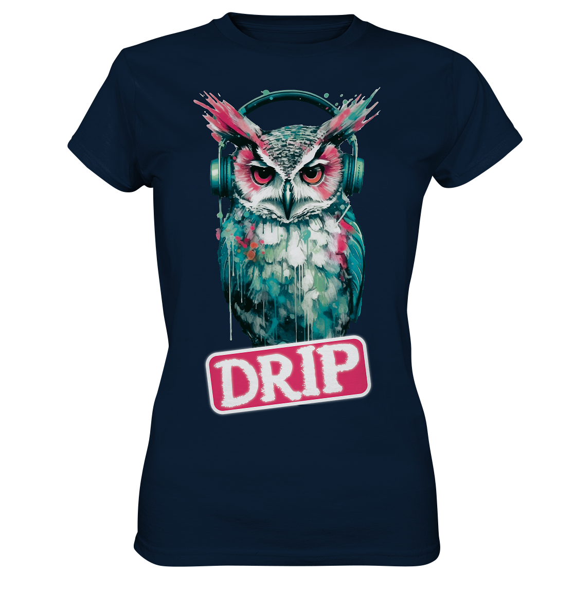 Drip Owl - Damen Premium Shirt