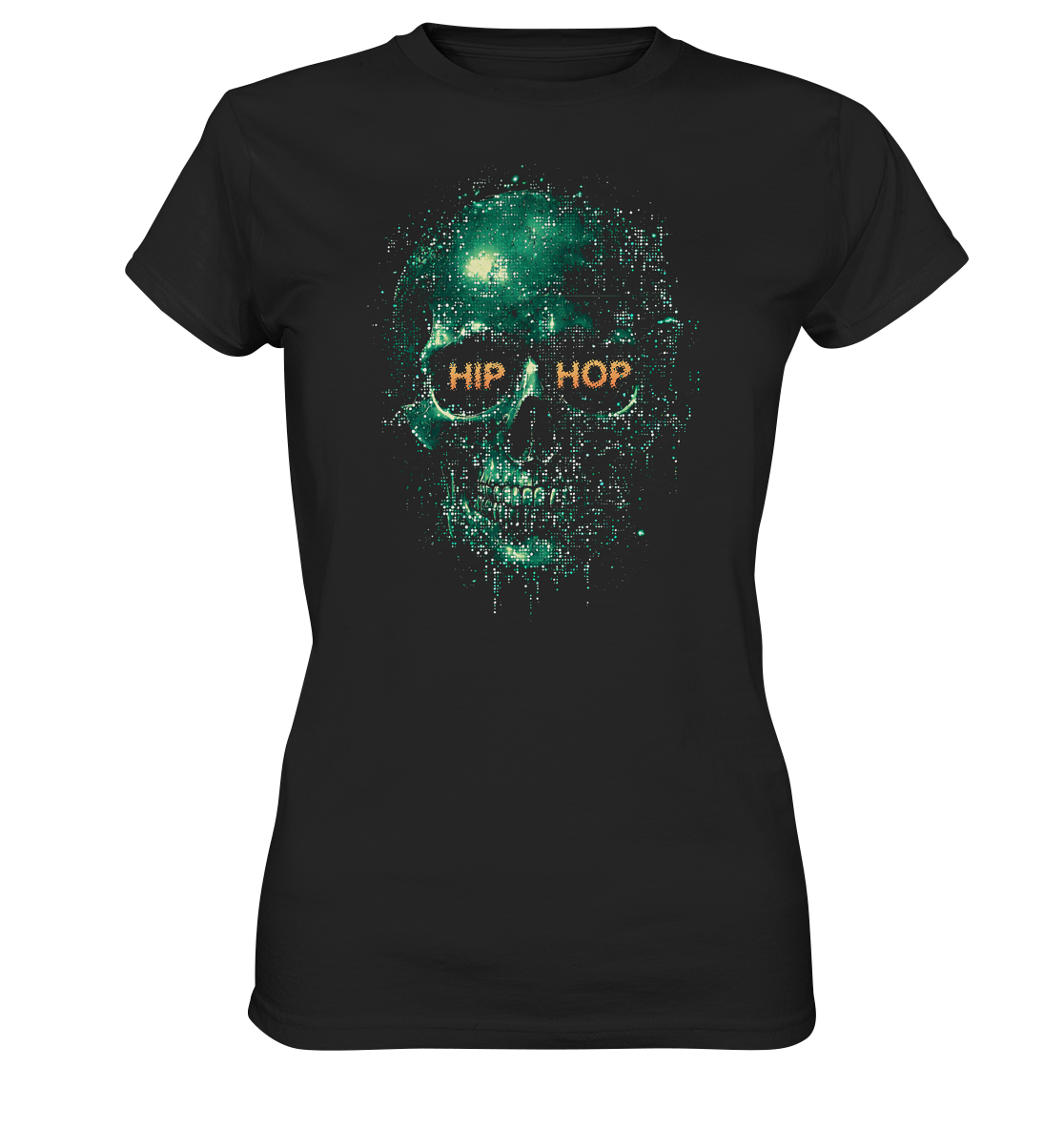 HipHop Skull - Damen Premium Shirt