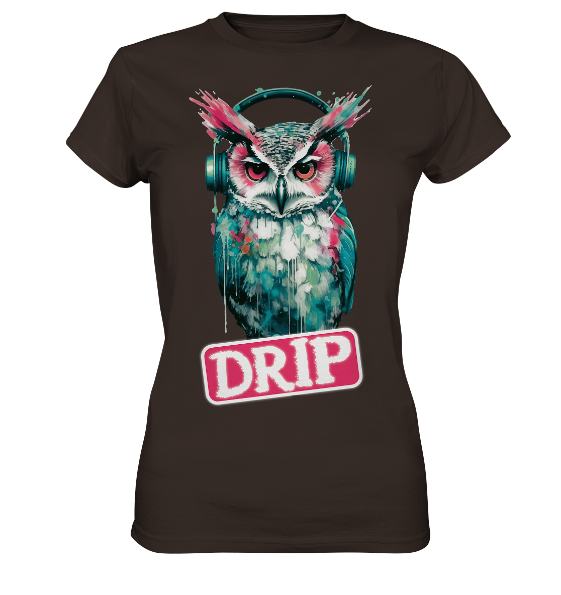 Drip Owl - Damen Premium Shirt