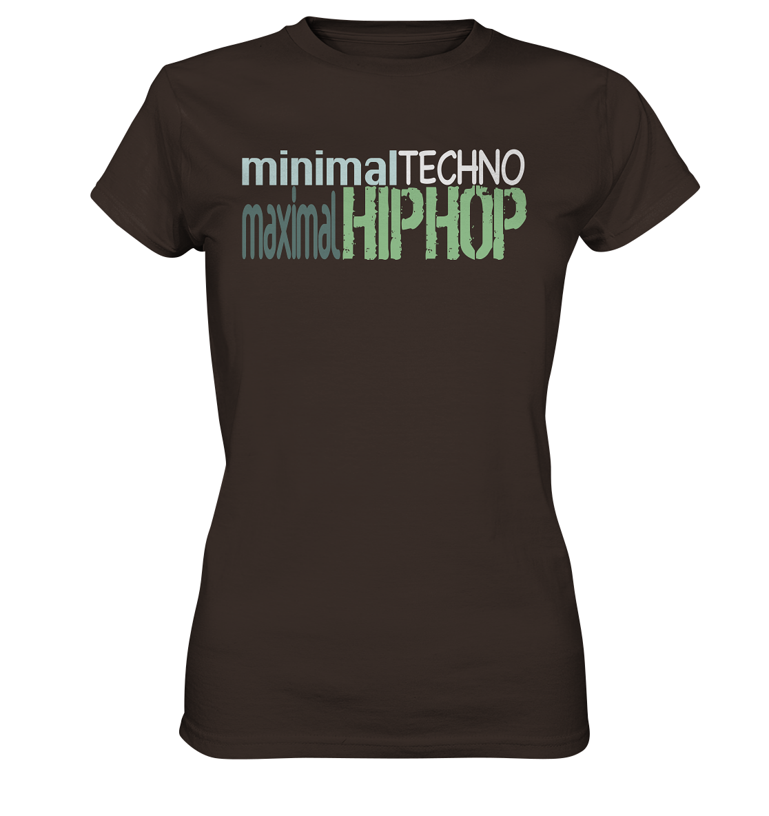 MinimalTechnoMaximalHipHop - Damen Premium Shirt