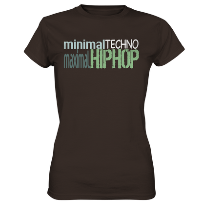 MinimalTechnoMaximalHipHop - Damen Premium Shirt