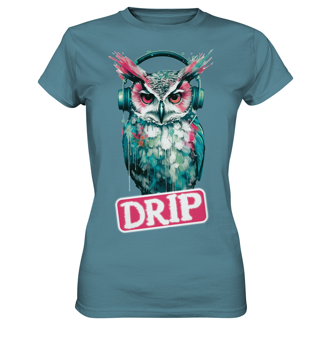 Drip Owl - Damen Premium Shirt