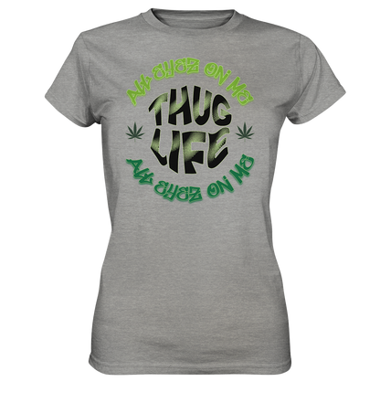 THUG LIFE - ALL EYEZ ON ME - Damen Premium Shirt