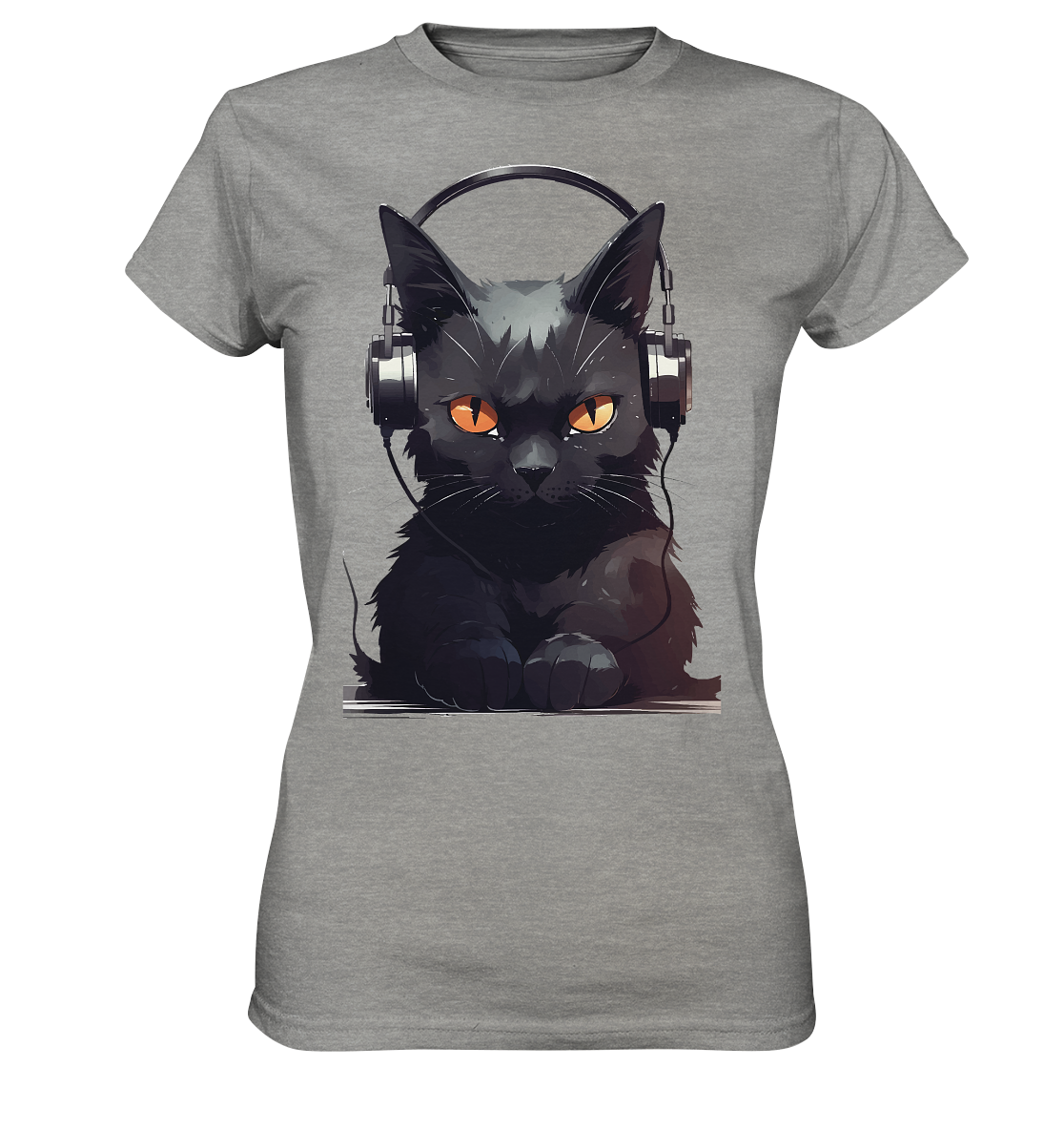 BlackCat - Damen Premium Shirt