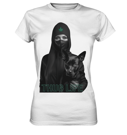 THUG LIFE LADY  - Damen Premium Shirt