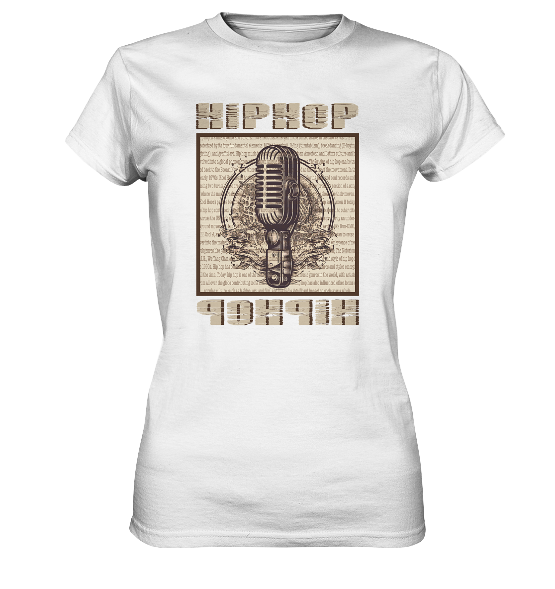 HipHopHistory - Damen Premium Shirt