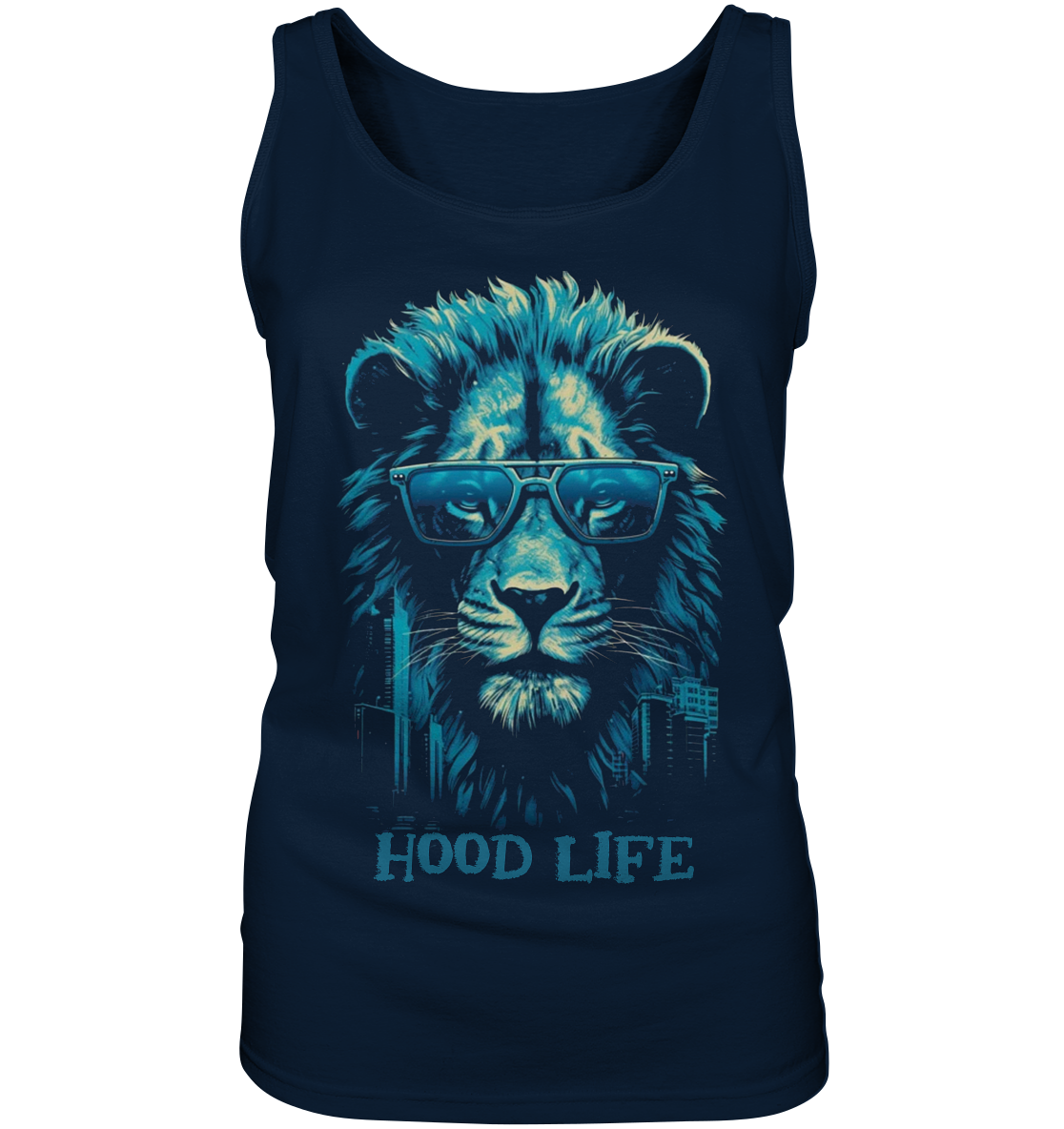 Hood Life Lion - Damen Tank-Top