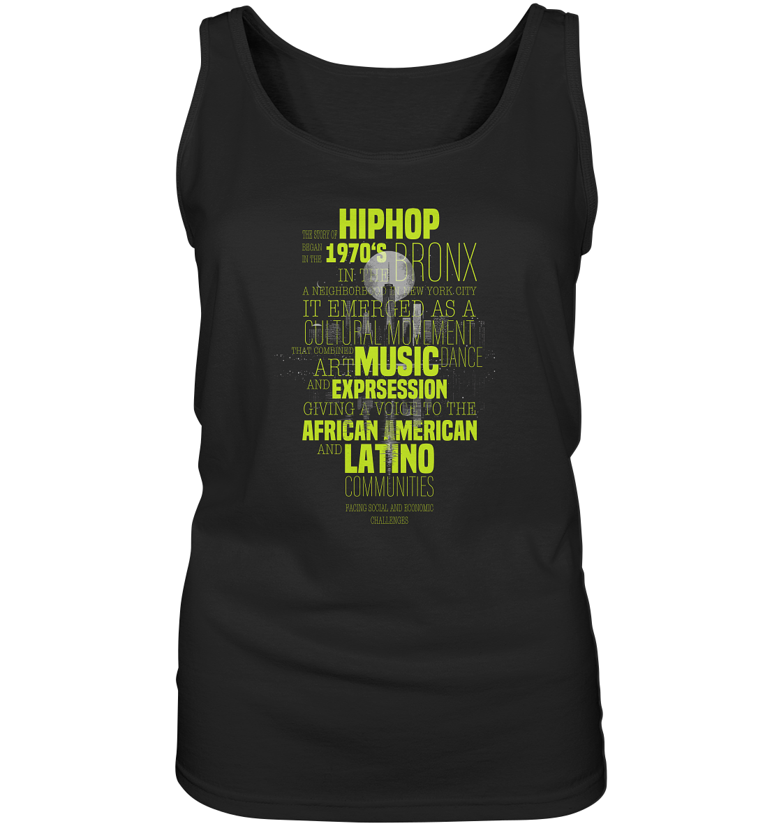 History Of HipHop - Damen Tank-Top