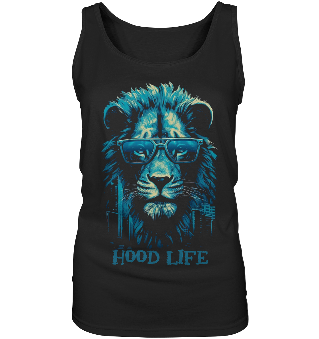 Hood Life Lion - Damen Tank-Top