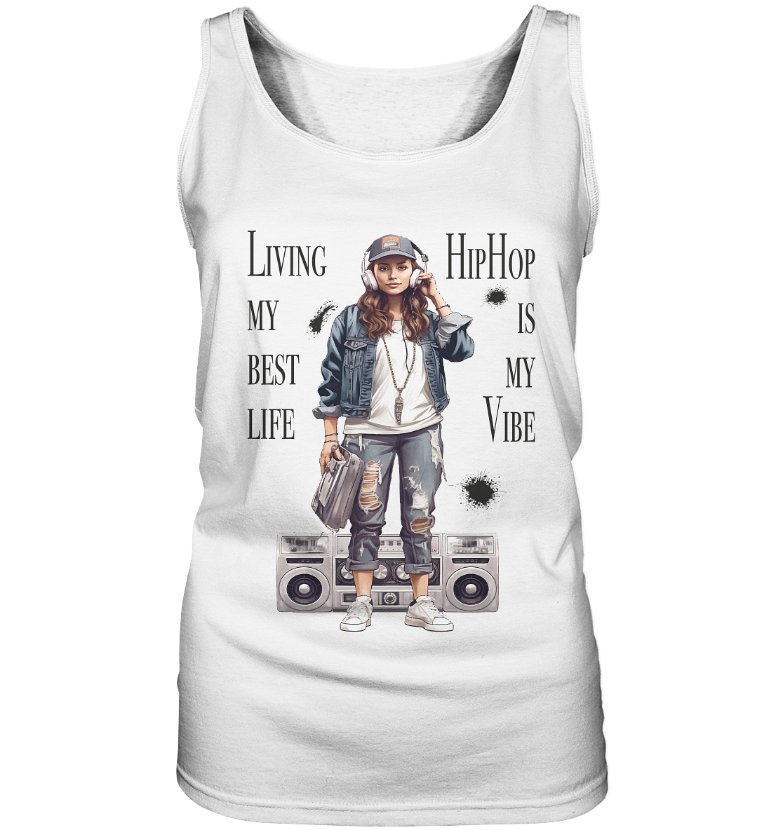 HipHop Girl - Damen Tank-Top