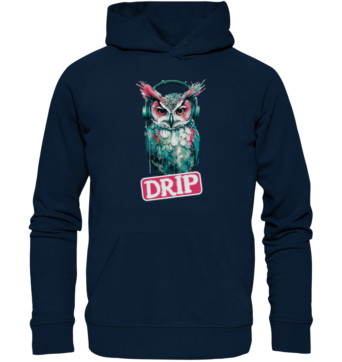 Drip Owl - Organic Basic Hoodie