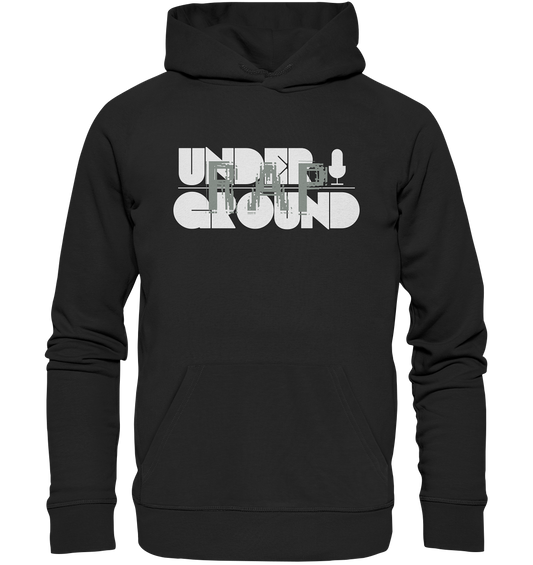 UNDERGROUND RAP - Organic Basic Hoodie