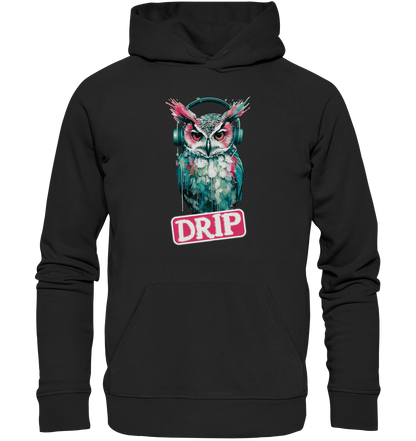 Drip Owl - Organic Basic Hoodie