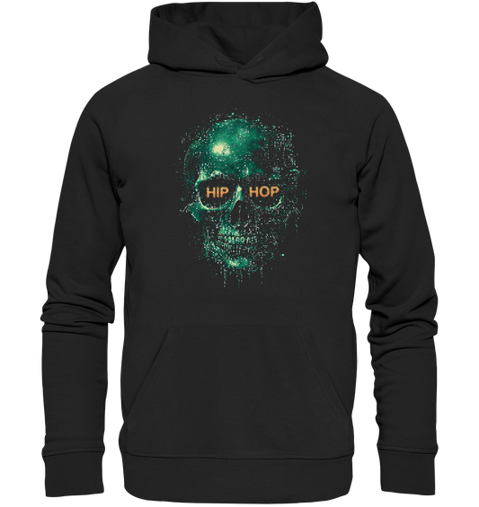 HipHop Skull - Organic Basic Hoodie