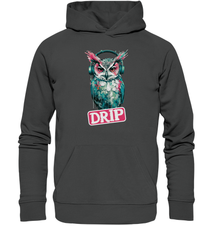 Drip Owl - Organic Basic Hoodie