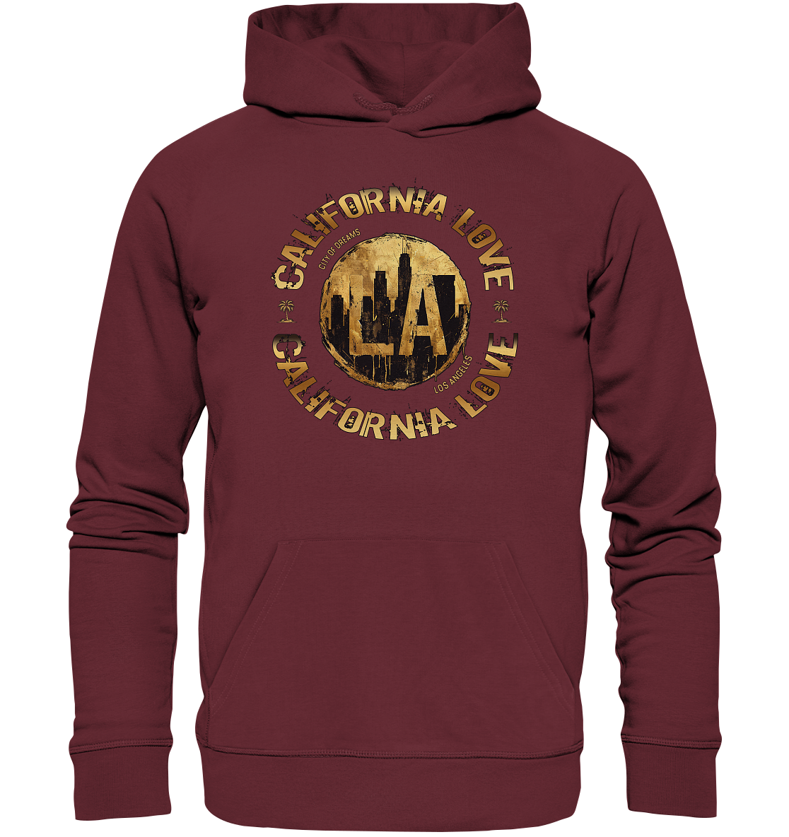 LA-Cali Love - Organic Basic Hoodie