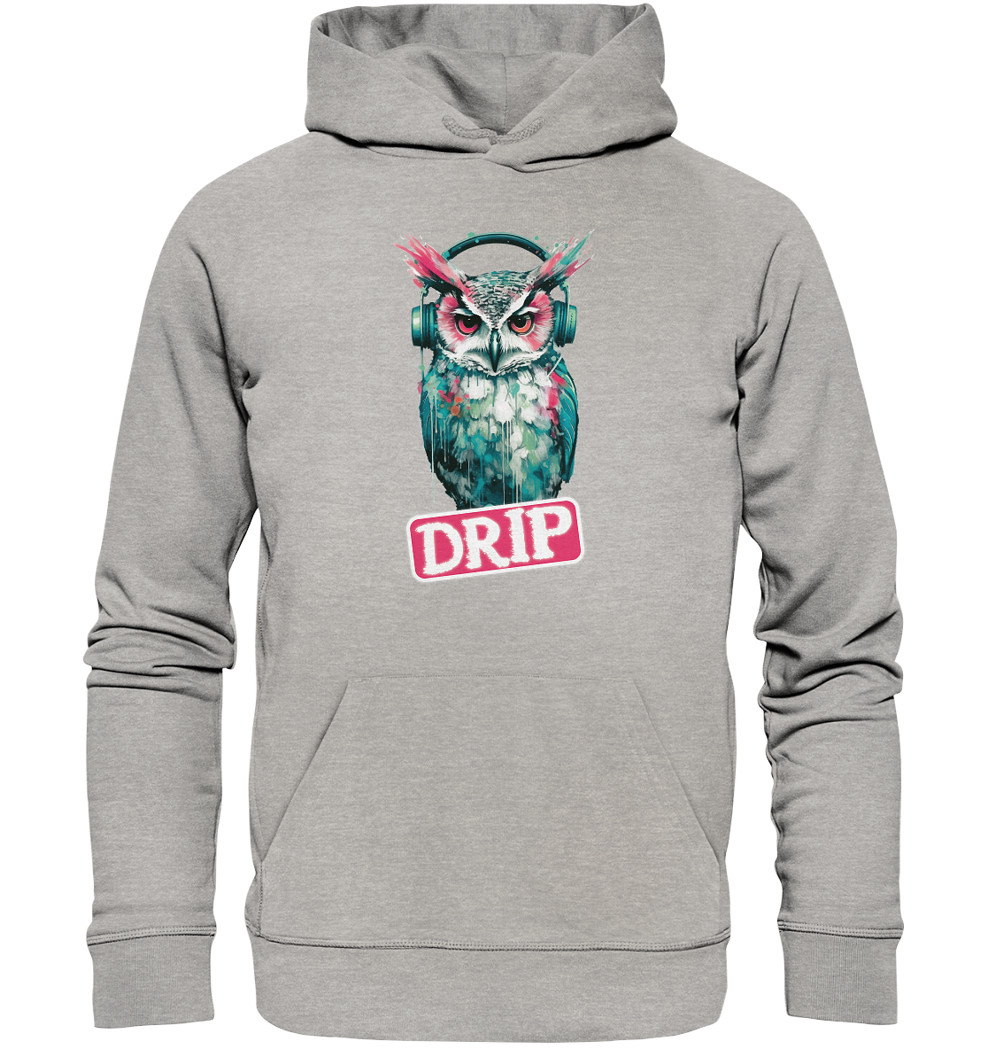 Drip Owl - Organic Basic Hoodie