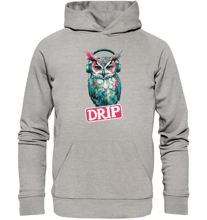 Drip Owl - Organic Basic Hoodie