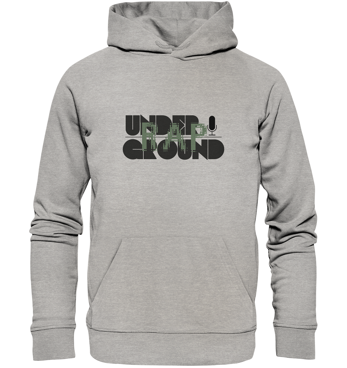 UnderGroundRap - Organic Basic Hoodie