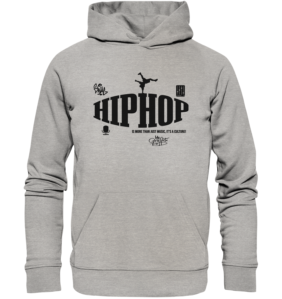 HipHop Elements - Organic Basic Hoodie