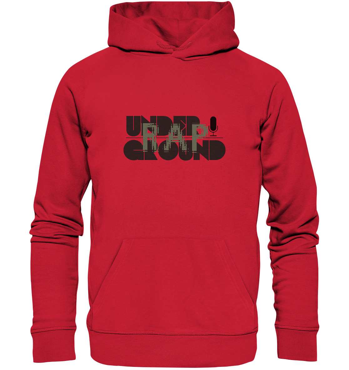 UnderGroundRap - Organic Basic Hoodie