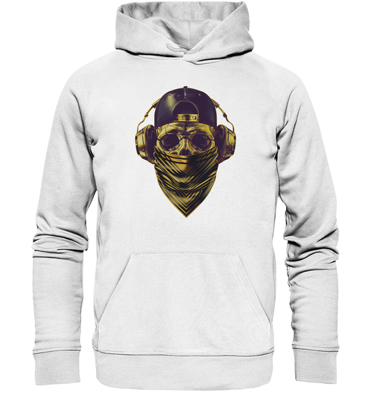 Skull Gold - Organic Basic Hoodie