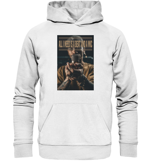 Beat and Mic - Organic Basic Hoodie