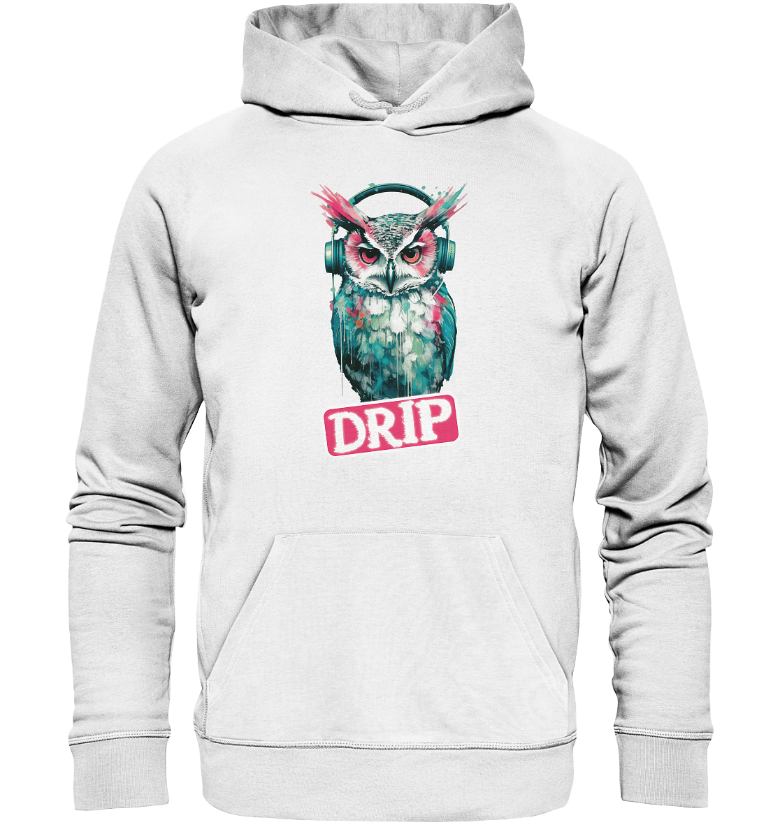 Drip Owl - Organic Basic Hoodie