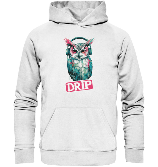 Drip Owl - Organic Basic Hoodie