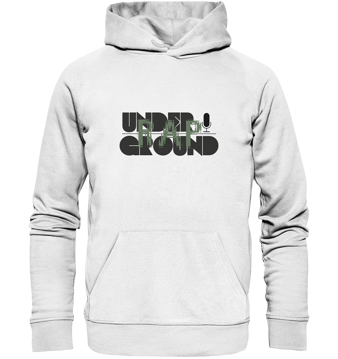 UnderGroundRap - Organic Basic Hoodie