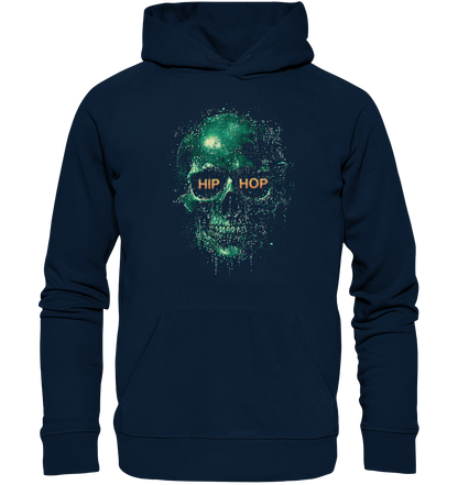 HipHop Skull - Organic Hoodie