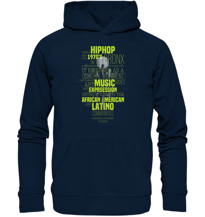 History Of HipHop - Organic Hoodie