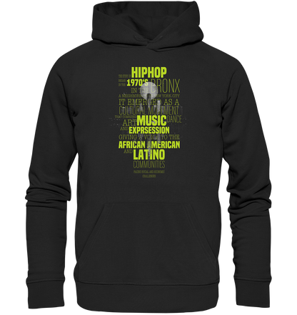 History Of HipHop - Organic Hoodie