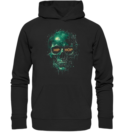 HipHop Skull - Organic Hoodie